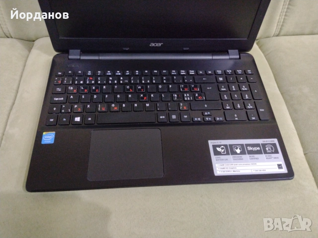 Acer Aspire E15 /15,6''Led /4gb.ram./500gb.hdd, снимка 2 - Лаптопи за работа - 53849537