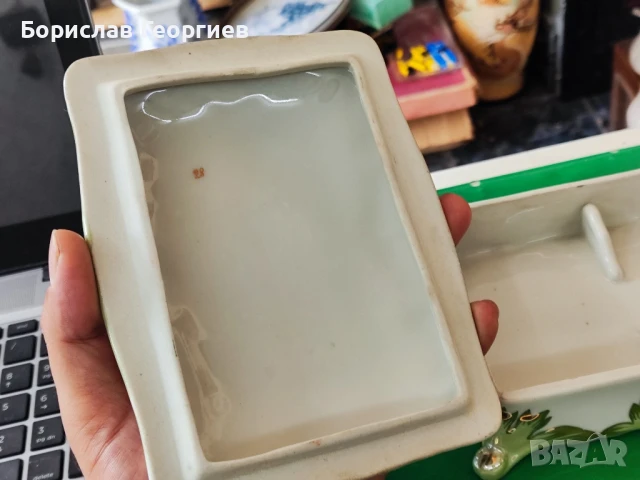 Порцеланова кутия сип , снимка 4 - Колекции - 51165707