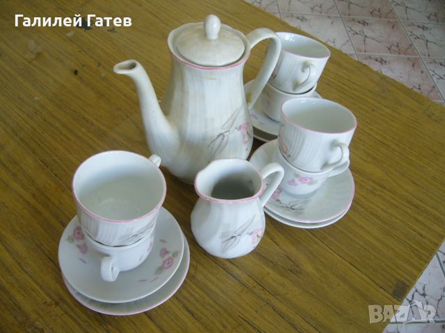  Чайник за Чай и Сервиз за Кафе, снимка 4 - Чаши - 45655824