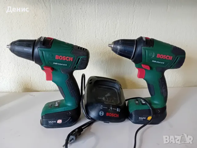 Винтоверт-бормашина акумулаторен Bosch PSR 14.4 LI-2 – 14.4V , 2 скорости, снимка 1