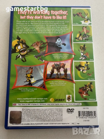Crash Twinsanity за PS2, снимка 2 - Игри за PlayStation - 53614437