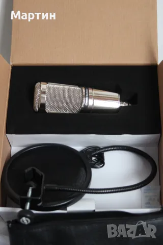 Кондензаторен микрофон Audio-Technica AT2020V, снимка 1 - Микрофони - 49583858