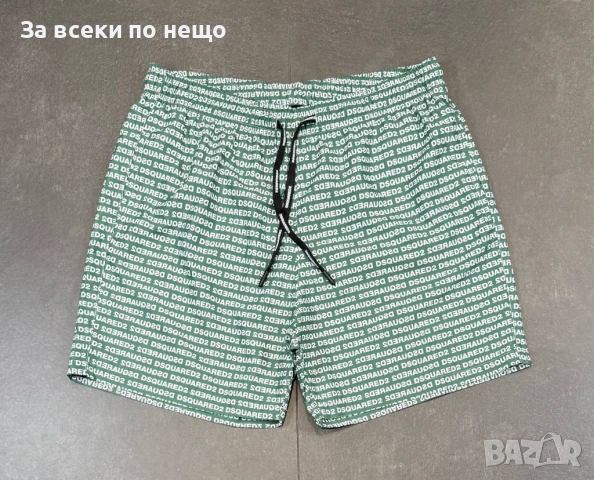DSQUARED2 Зелени Мъжки Плажни Шорти🩳Плувни Шорти🩳Мъжки Бански Код Mens P.189