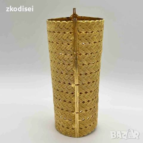 Златна дамска гривна 121,40гр. 14кр. проба:585 модел:37072-1, снимка 2 - Гривни - 53349454