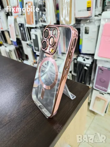 Apple iPhone 16 Pro Силиконов кейс Mag Cover, снимка 4 - Калъфи, кейсове - 48719514