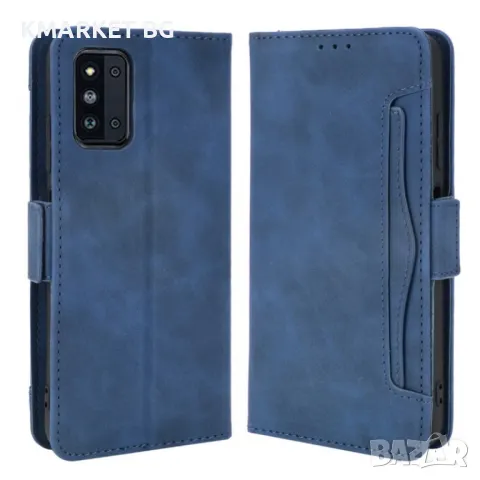 Samsung Galaxy F52 5G Wallet Кожен Калъф и Протектор, снимка 2 - Калъфи, кейсове - 48366821