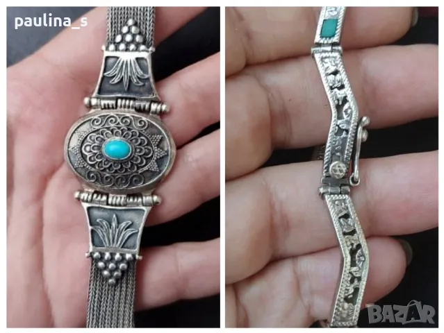 Два различни броя / Винтидж / Стара сребърна гривна / проба 925 и 950 