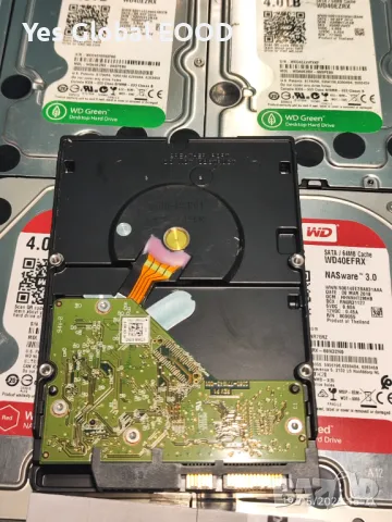 WD Green / Red HDD 4TB - Хард диск за компютър / DVR - NVR, снимка 4 - Твърди дискове - 50367775