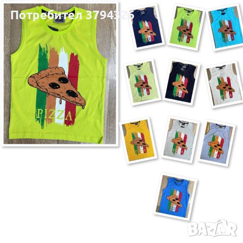 Памучен потник за момче CEGISA"Пролет-лято" , снимка 3 - Детски тениски и потници - 46456438