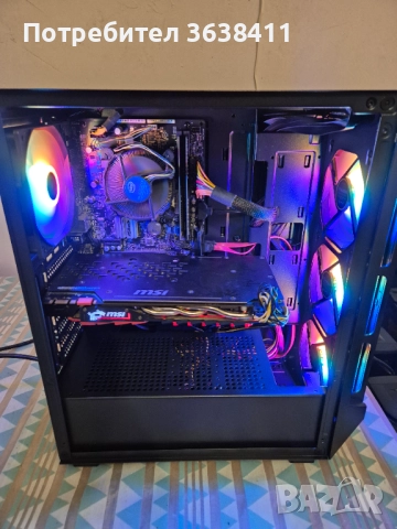 Геймърски компютър гаранция/i5 9400f 16GB,GTX 1070ti 8GB, 480GB SSD HDD 500GB, снимка 2 - Геймърски - 52930860