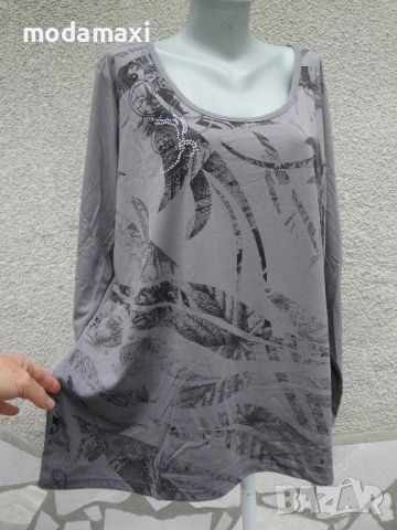 3XL/4XL Нова блуза Proudly, снимка 2 - Блузи с дълъг ръкав и пуловери - 51991783