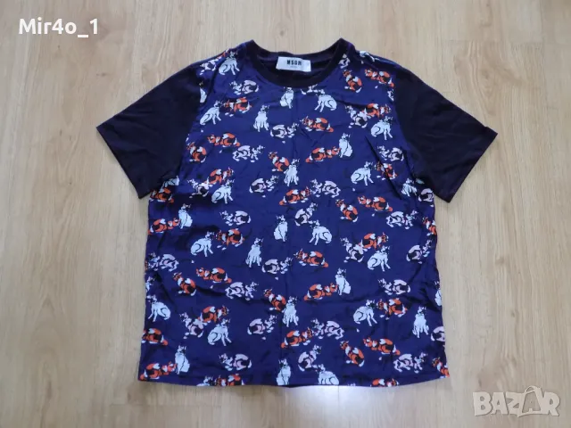 тениска msgm milano риза туника блуза фанела потник худи елек дамска оригинална L