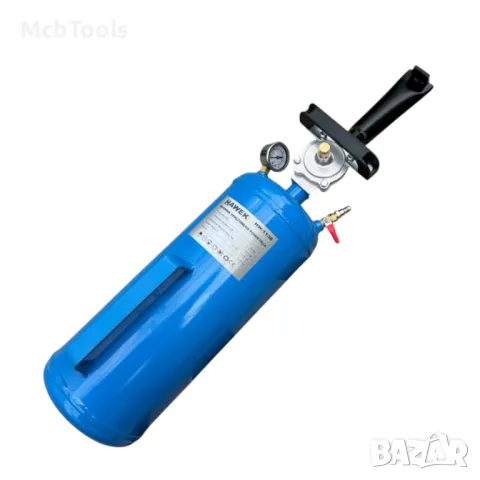 Бутилка за шоково помпане на гуми 9 литра HAWEK, снимка 3 - Други инструменти - 50143631