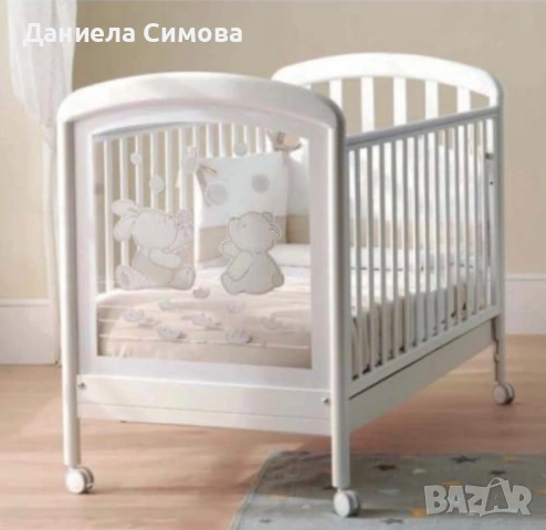 Бебешко дървено легло PALI