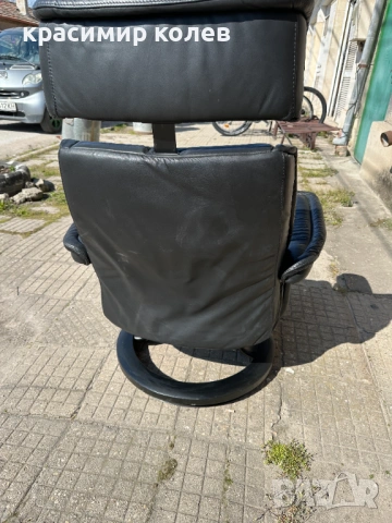 норвежки релайнер стол "EKORNES Stressless", снимка 13 - Столове - 53780959