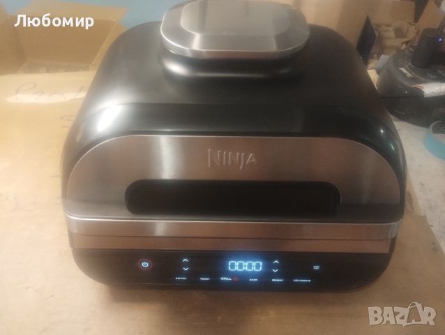 Въздушен фритюрник Ninja Foodi Max Health Grill

, снимка 3 - Фритюрници - 46438088