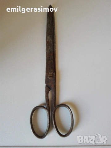 Стари шивашки ножици и ретро маша за коса., снимка 12 - Антикварни и старинни предмети - 31458190