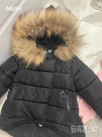 Лот бебшко яке и суитшър 9-12м, снимка 3 - Бебешки якета и елеци - 53222713