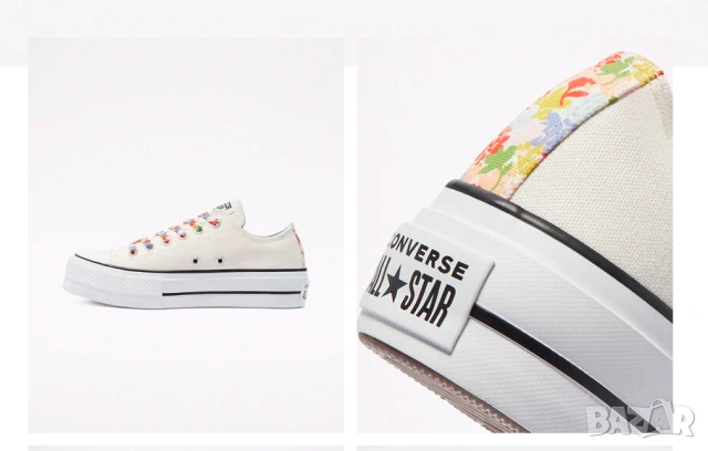 кецове / маратонки Converse Chuck Taylor All Star Lift Ox номер 36 , снимка 6 - Кецове - 53906987