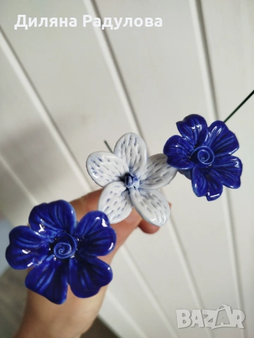 Керамични цветя