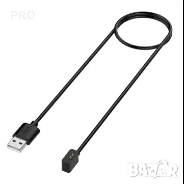 Зарядно за часовник Xiaomi, Mi Band 8, USB, 3.5W, 1m, Techsuit (TXC3), черно 