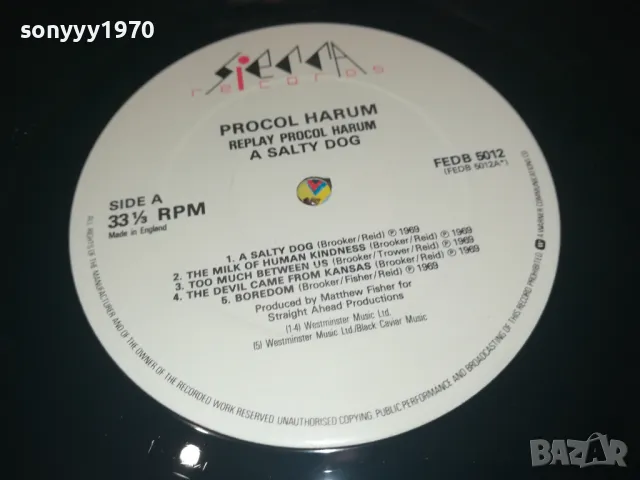 PROCOL HARUM-MADE IN ENGLAND-ПЛОЧА-КАТО НОВА 0708241321, снимка 8 - Грамофонни плочи - 46833116