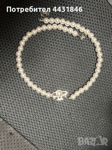 колие тип vivienne westwood, снимка 3 - Колиета, медальони, синджири - 53845155