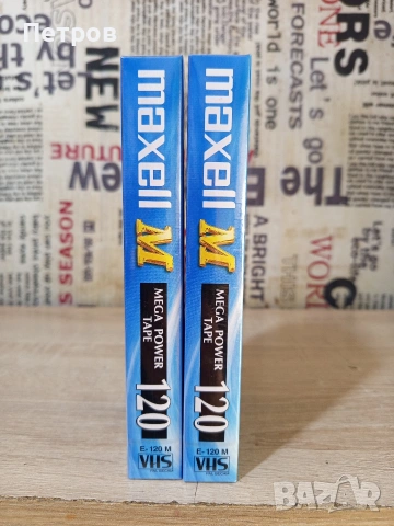 Видео Касети" Maxell"120min, снимка 2 - Плейъри, домашно кино, прожектори - 53199028