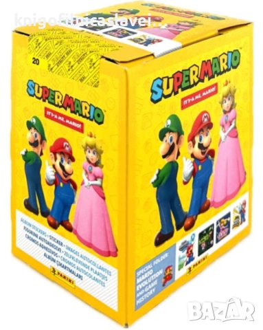 Албум за стикери Панини Супер Марио (It's-a me, Mario!)(2025), снимка 3 - Колекции - 52494368