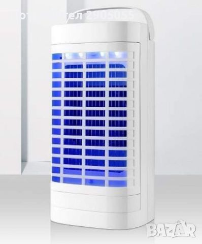 Електрическа лампа с мощен вентилатор против комари, снимка 7 - Соларни лампи - 46265283