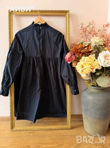 ONLY Нова памучна рокля тип риза, снимка 11 - Рокли - 54056612