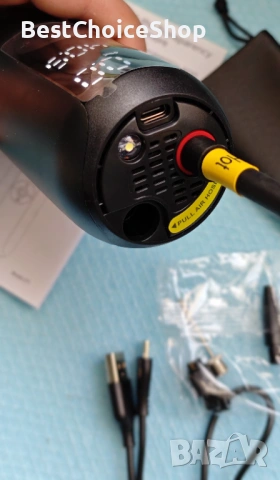 Безжичен електрически компресор 150PSI – DC 12V, снимка 11 - Аксесоари и консумативи - 53082747