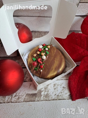 Шоколадов Орео медальон, снимка 2 - Коледни подаръци - 52684918