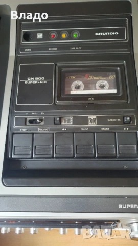 GRUNDIG HI FI STUDIO RPC 310 Vintage + тонколони Compact Box 250a, снимка 6 - Ресийвъри, усилватели, смесителни пултове - 53936267