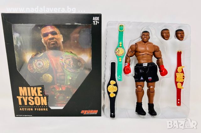 Mike Tyson Майк Тайсън екшън фигура Action figures DC, NECA, MARVEL, снимка 2 - Други игри - 44031194