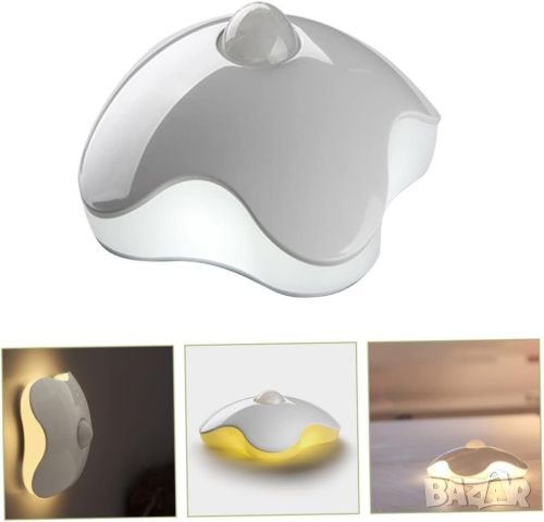 LED сензорна нощна лампа за стая, гардероб, шкаф с usb - "motion detection", снимка 5 - Лед осветление - 46410958