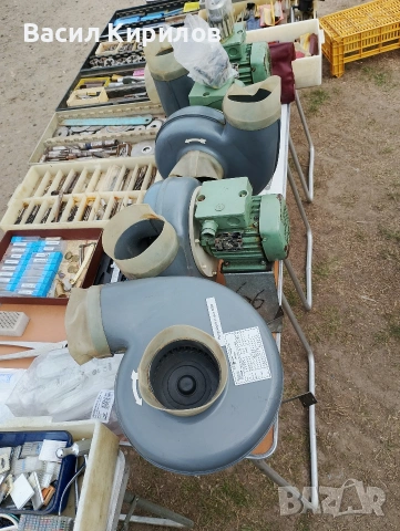 Турбинен вентилатор Вентилация ГДР производство , снимка 3 - Вентилатори - 53940483