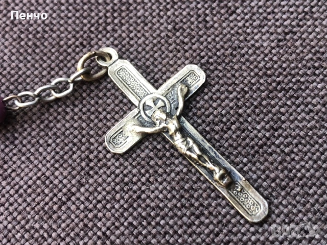 стара молитвена броеница, снимка 6 - Антикварни и старинни предмети - 54238443