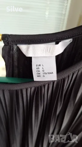  Рокли H&M - тъмно зелена и черна, снимка 4 - Рокли - 50155692