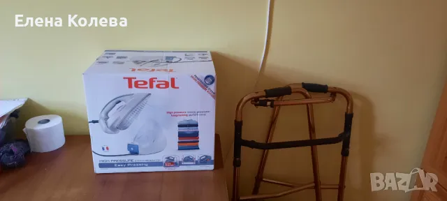 Парна ютия Tefal, снимка 3 - Ютии - 50258771