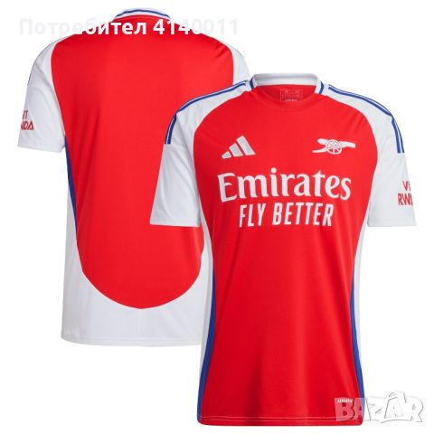 Тениска Adidas Arsenal Домакинска 2024/25, снимка 1 - Футбол - 46335334
