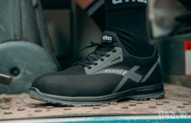 Atlas Runner 95 номер38 - работни предпазни обувки стоманено бомбе , снимка 5 - Други - 53804008