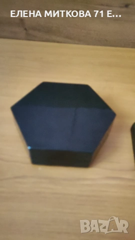 Дървена лакирана кутия 6-ъгълна форма, снимка 4 - Антикварни и старинни предмети - 53125874
