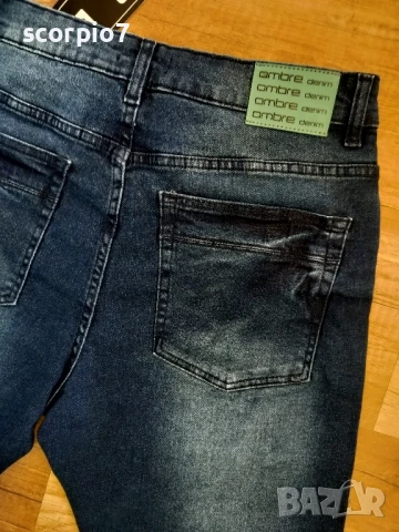 Нови мъжки къси дънки OMBRE M/32, снимка 9 - Къси панталони - 51092002