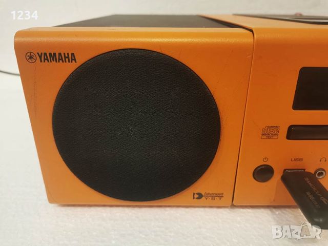 Аудио система YAMAHA CRX-040 с дистанционно и USB, снимка 3 - Аудиосистеми - 45530869