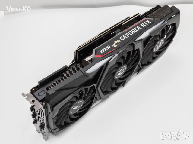 MSI RTX 2080 Ti Gaming X Trio 11GB GDDR6 352-bit GeForce, снимка 6 - Видеокарти - 52926215