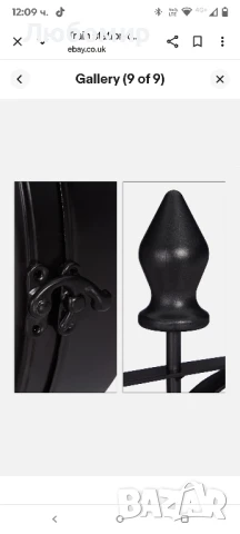 Двустранен античен стенен часовник за гарата 1.2 кг, тих, снимка 8 - Стенни часовници - 50874619