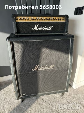 Marshall Valvestate 8100 + Marshall MF400 4x12, снимка 2 - Китари - 45855975