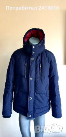 Hugo Boss Mens Down Water Repellent Jacket Size 54 / XL ОРИГИНАЛ! Мъжко Зимно пухено Яке - Парка!, снимка 8 - Якета - 52225771
