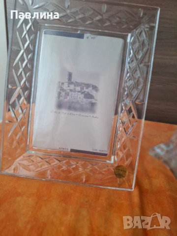 Нова италианска кристална рамка за снимка, снимка 6 - Декорация за дома - 50946301